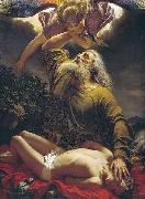 Gerhard Wilhelm von Reutern Abraham sacrificing Isaac Spain oil painting artist
